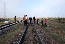 برخورد با قطار جان زن ازنایی را گرفت