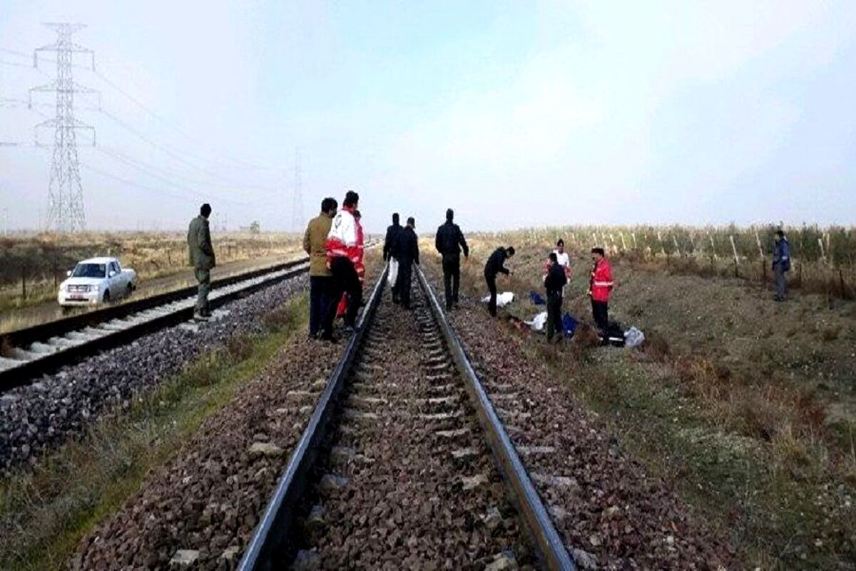برخورد با قطار جان زن ازنایی را گرفت