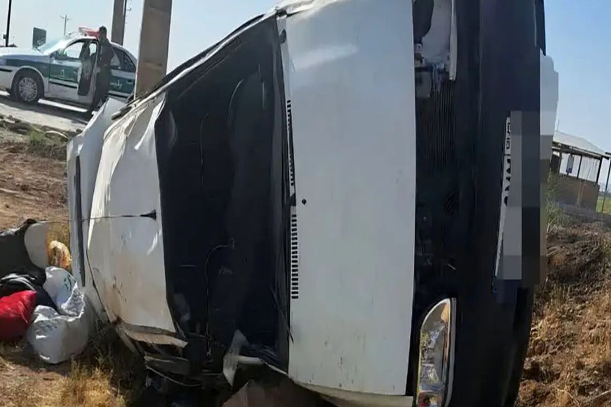 مرگ تلخ راننده زن با چپ کردن پراید 