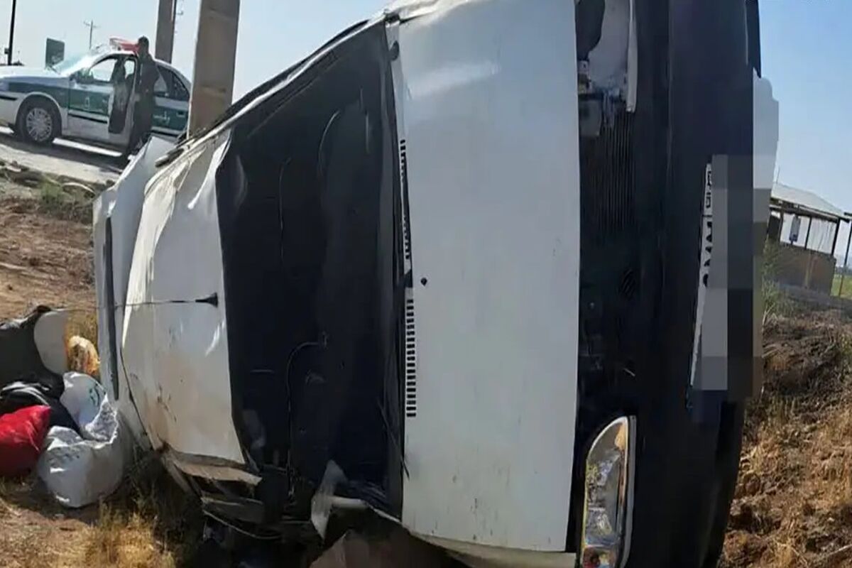 مرگ تلخ راننده زن با چپ کردن پراید 