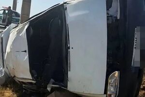 مرگ تلخ راننده زن با چپ کردن پراید 