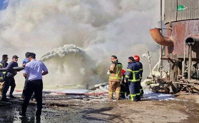 جزئیات آتش‌سوزی در شرکت پالایش نفت پارسیان ایوانکی