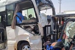 ۴ فوتی و ۵۷ مصدوم در تصادف اتوبوس زائران ایرانی