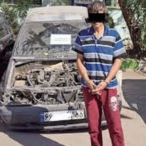 شکارچی خودروها شکار شد 