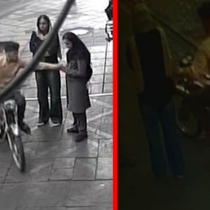 لحظه قاپیدن موبایل دختر جوان زیر پل ابوسعید تهران/ ویدئو 