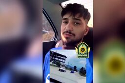 راننده مشهور اینستاگرام در دام پلیس امنیت عمومی/ ویدئو