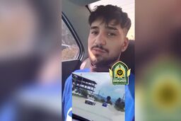 راننده مشهور اینستاگرام در دام پلیس امنیت عمومی/ ویدئو