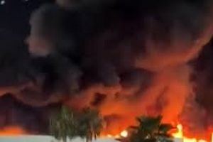 حداقل ۵ کشته بر اثر آتش‌سوزی در یک نمایشگاه در مکزیک/ ویدئو