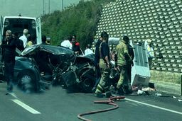 مرگ تلخ 3 دانشجوی دختر در تصادف با اتوبوس