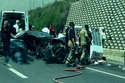 مرگ تلخ 3 دانشجوی دختر در تصادف با اتوبوس