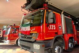 حریق یک رستوران در شهرک غرب تهران