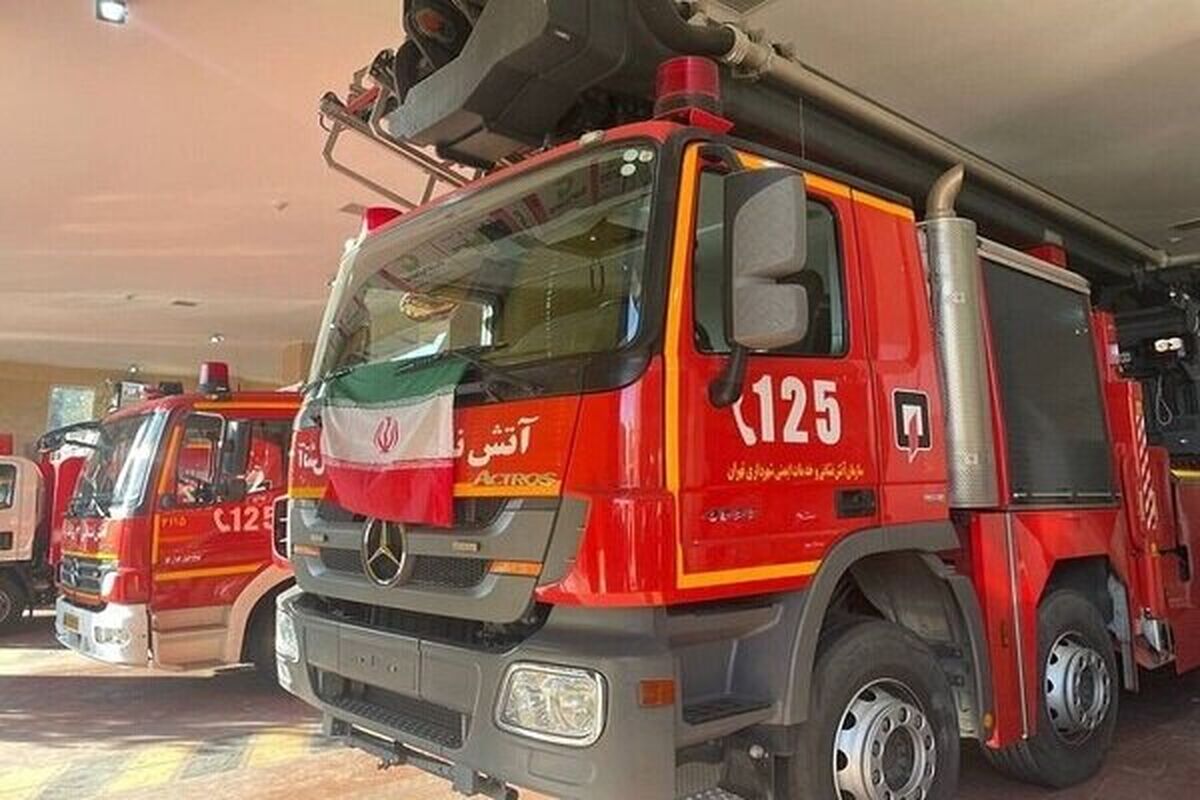 حریق یک رستوران در شهرک غرب تهران
