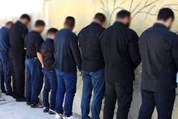 عامل نزاع دسته جمعی  به چنگ پلیس افتاد