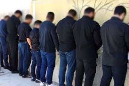 عامل نزاع دسته جمعی  به چنگ پلیس افتاد