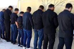 عامل نزاع دسته جمعی  به چنگ پلیس افتاد