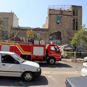 انفجار یک ساختمان در شیراز منجر به تخریب طبقه اول آن شد