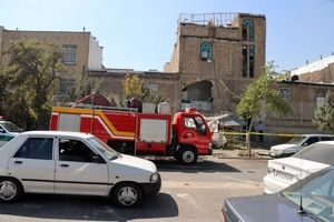 انفجار یک ساختمان در شیراز منجر به تخریب طبقه اول آن شد