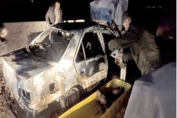 معمای جسد شعله ور در پژو پارس