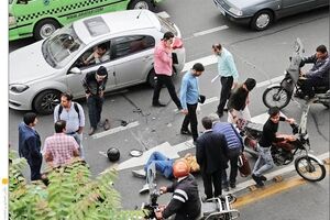 فرار موتورسوار از صحنه مرگ یک زن تهرانی 