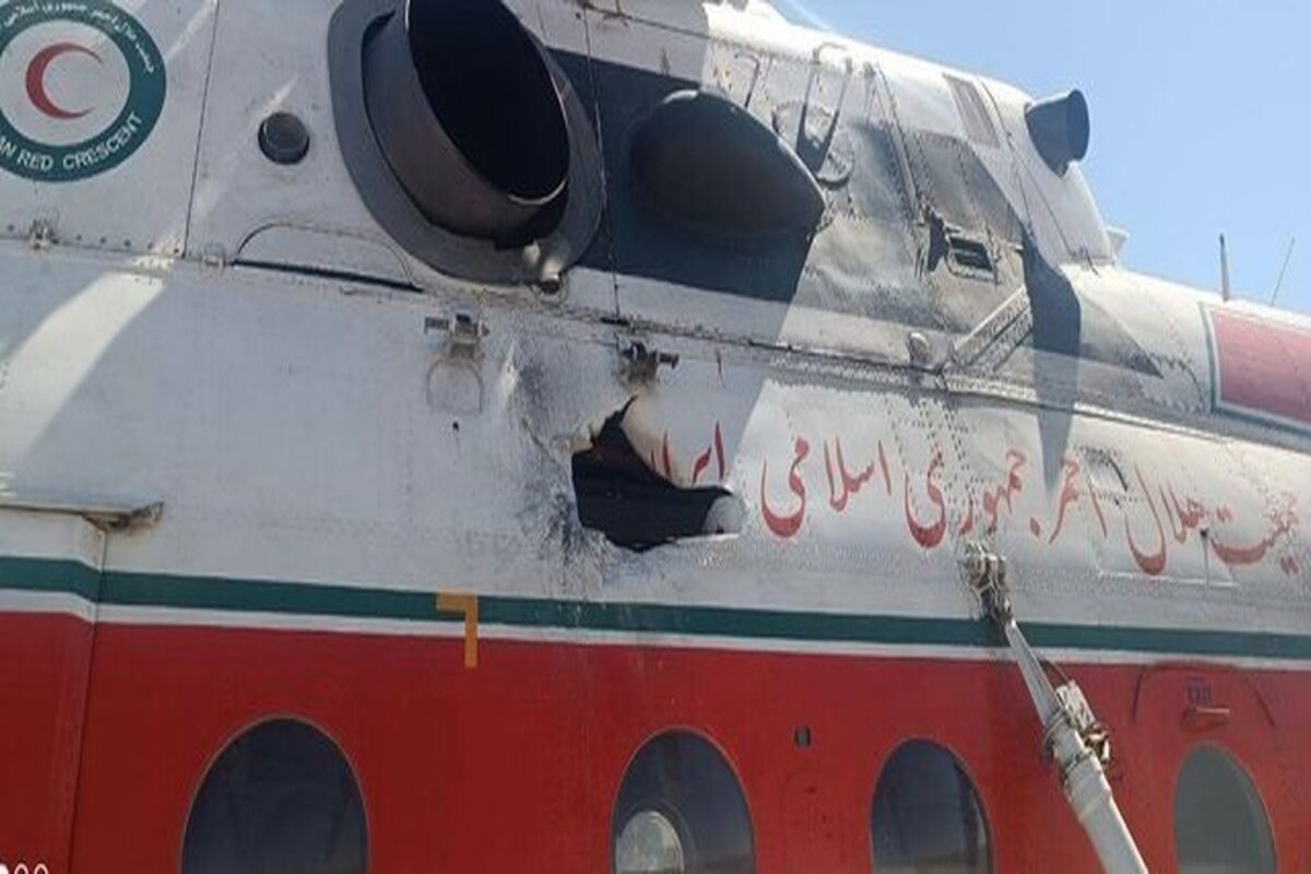 مشخص شدن دلیل سقوط بالگرد هلال احمر در اشترانکوه