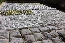 کشف بیش از ۳۰ کیلو گرم موادمخدر از دل سنگ/ ویدئو