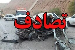 تصادف مرگبار در خراسان رضوی با 6 کشته و‌ مجروح/ 3 زن در صحنه جان باختند 