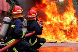 حادثه آتش سوزی در رباط کریم