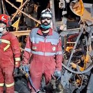 نجات معجزه‌آسای کودک ۶ ماهه از دل آوار حملات هوایی/ ویدئو