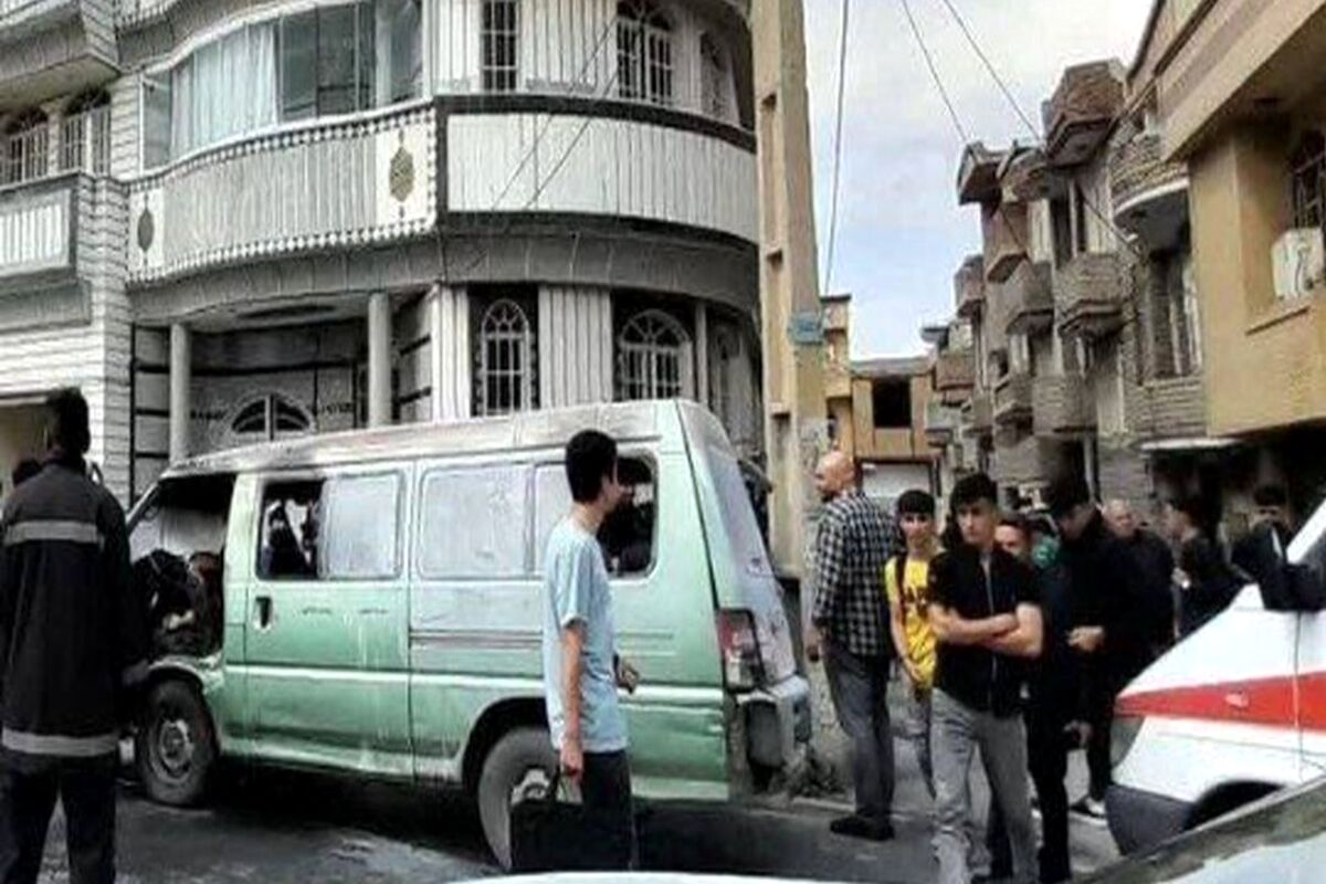 مرگ مهسا اصغری در آتش سوزی سرویس مدرسه/ اطلاعیه آموزش پرورش ارومیه