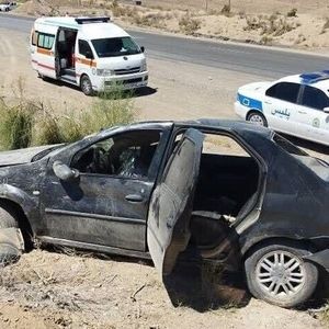 واژگونی مرگبار خودرو در این محور/ آمار جان‌باختگان و مصدومان