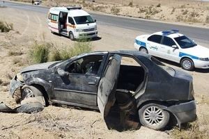 واژگونی مرگبار خودرو در این محور/ آمار جان‌باختگان و مصدومان