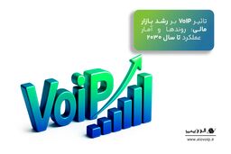 تاثیر VoIP بر رشد بازار مالی: روندها و آمار عملکرد تا سال ۲۰۳۰