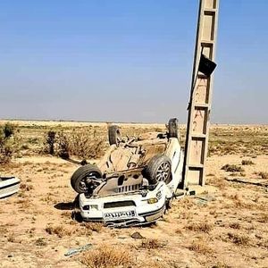 واژگونی خودروی رئیس کمیته داوران و رئیس دپارتمان داوری خوزستان