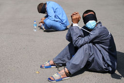 دستگیری عامل ضرب و جرح عمدی با قمه در ولنجک/ ویدئو