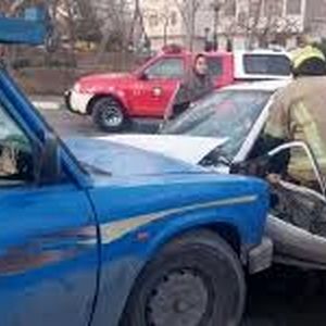 تصادف نیسان با سرویس مدرسه دخترانه