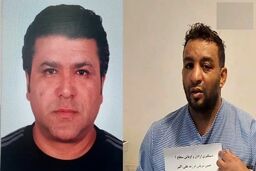 عکس چهره باز 2 قاتل فراری، اسامی و محل قتل 