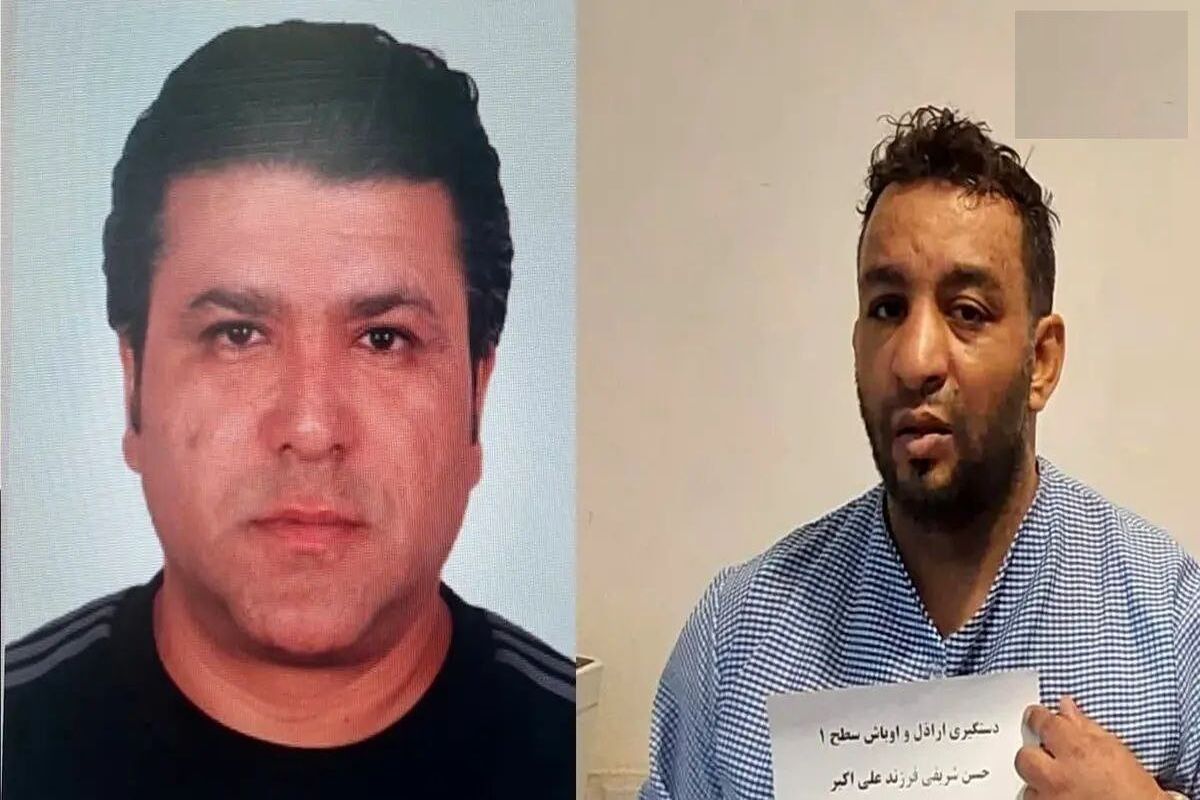 عکس چهره باز 2 قاتل فراری، اسامی و محل قتل 