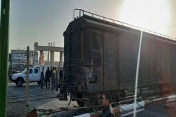 قطار از ریل خارج شده در ایستگاه پیشوا به ریل بازگشت/ حادثه تلفات جانی نداشت