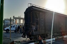 قطار از ریل خارج شده در ایستگاه پیشوا به ریل بازگشت/ حادثه تلفات جانی نداشت