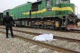 جان باختن مرد 30 ساله در برخورد باقطار در نظرآباد