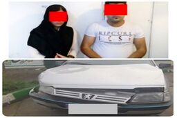دستگیری زن و مرد سارق با شلیک گلوله در محمودآباد
