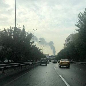 علت بلند شدن دود غلیظ در شرق تهران 