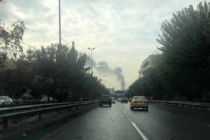 علت بلند شدن دود غلیظ در شرق تهران 