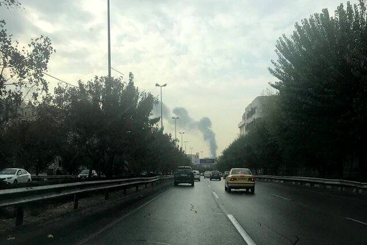 علت بلند شدن دود غلیظ در شرق تهران 