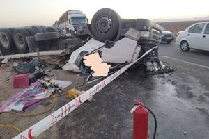 تصادف مرگبار در محور دامغان ـ جندق؛ ۲ نفر جان باختند