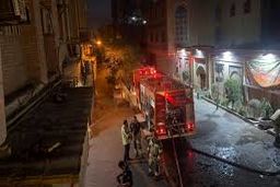 جزئیات آتش سوزی گسترده یک ساختمان اقامتی در خیابان سعدی 