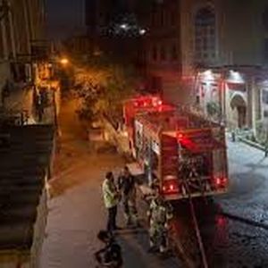 جزئیات آتش سوزی گسترده یک ساختمان اقامتی در خیابان سعدی 