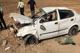 5 کشته و زخمی در واژگونی تیبا در جاده شمس آباد