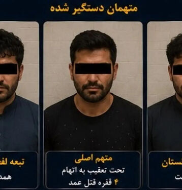دستگیری قاتل 4 نفر قبل از فرار از کشور 