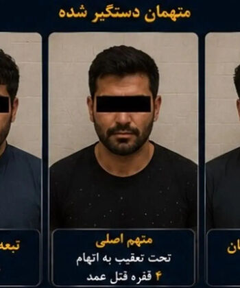 دستگیری قاتل 4 نفر قبل از فرار از کشور 